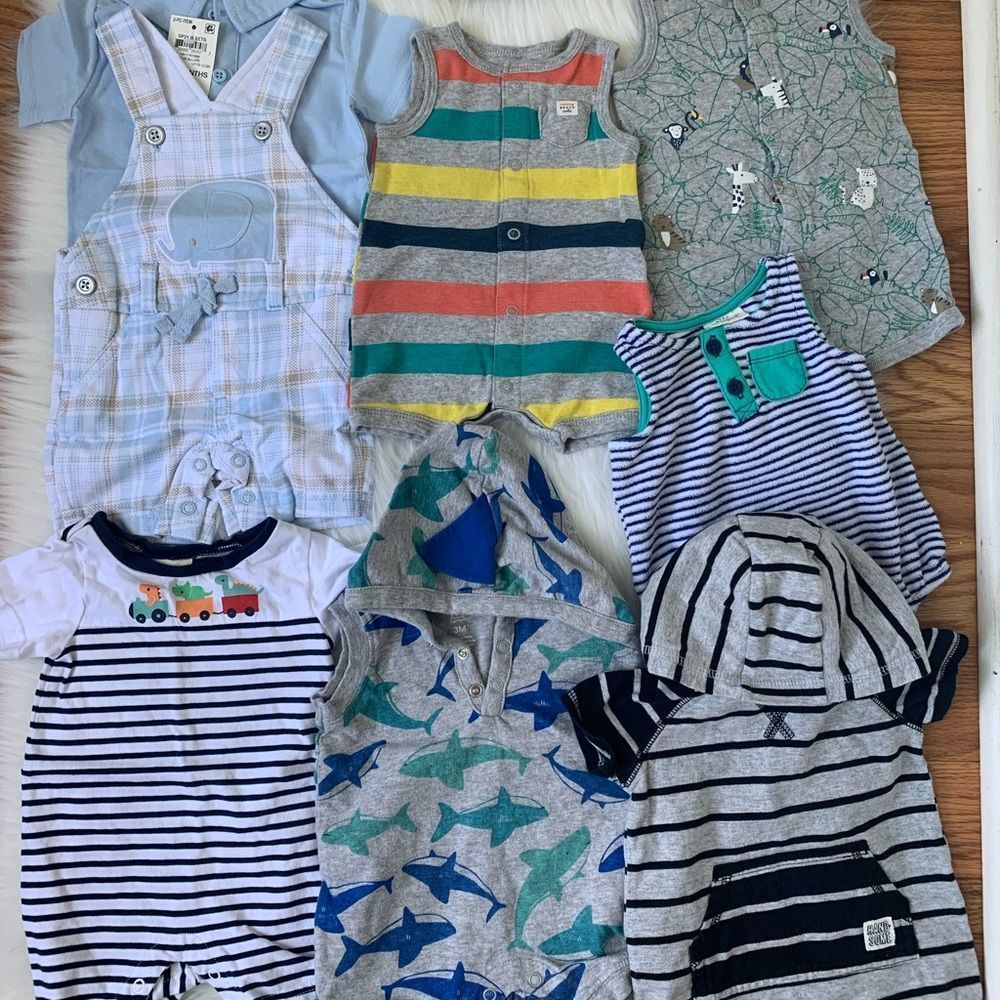 0-3m Romper Bundle